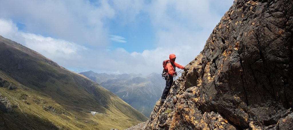 Alpine climbing course