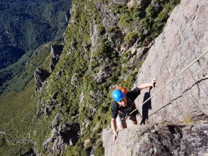 Rock climbing New Zealand