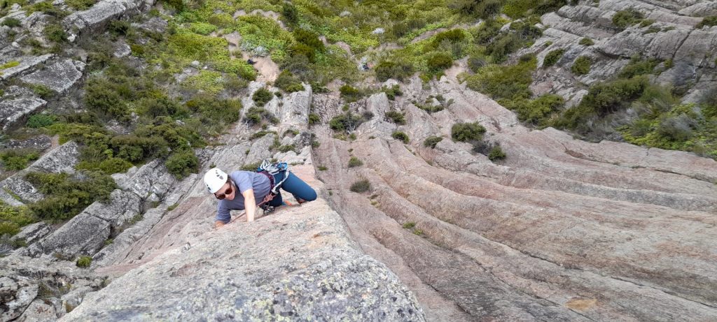 rock climbing training instructor training