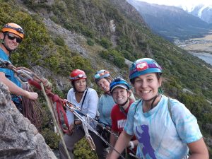 Mt Cook rock climbing