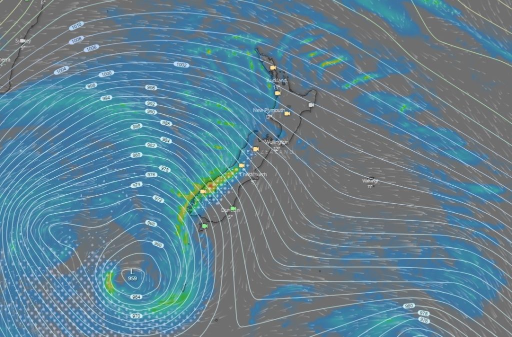 New Zealand weather course